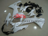 Suzuki GSXR600 (2011-2023) White Fairings at KingsMotorcycleFairings.com