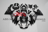Suzuki GSXR600 (2011-2023) Black & Silver Fairings at KingsMotorcycleFairings.com