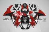 Suzuki GSXR600 (2011-2023) Red, Black & Silver Fairings at KingsMotorcycleFairings.com