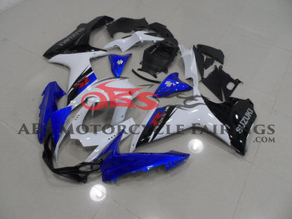 Suzuki GSXR600 (2011-2023) Blue, White & Black Fairings at KingsMotorcycleFairings.com