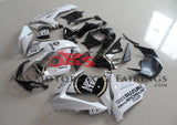 Suzuki GSXR750 (2011-2021) White & Black Lucky Strike Fairings