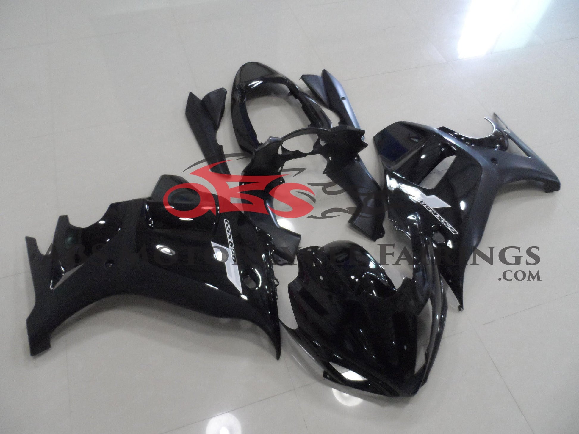 Suzuki GSX650F Fairing set (2007-2015) Black, Matte Black, Gray at KingsMotorcycleFairings.com