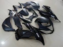 Matte Black, Gloss Black and White Fairing Kit for a 2007 & 2008 Kawasaki Ninja ZX-6R 636 motorcycle
