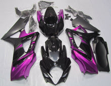 Suzuki GSXR1000 (2007-2008) Pink, Black & Silver Fairings