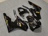 Black and Gold Fairing Kit for a 2006, 2007 & 2008 Triumph Daytona 675 motorcycle