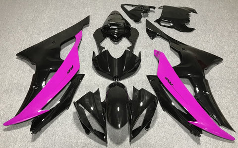 Yamaha YZF-R6 (2008-2016) Black & Pink Fairings
