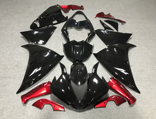 Yamaha YZF-R1 (2009-2011) Black & Red Fairings