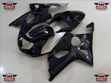 Black Fairing Kit for a 2000, 2001 & 2002 Suzuki GSX-R1000 motorcycle at Kings Motorcycle Fairings