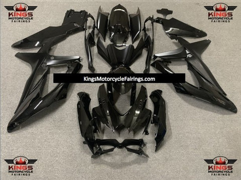 Suzuki GSXR600 (2008-2010) Gloss Black Fairings