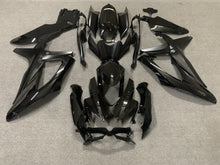 Gloss Black Fairing Kit for a 2008, 2009, & 2010 Suzuki GSX-R600 motorcycle