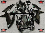 Black Fairing Kit for a 2008, 2009 & 2010 Suzuki GSX-R750 motorcycle