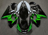 YAMAHA YZF600R (1998-2007) BLACK, GREEN & WHITE FAIRINGS