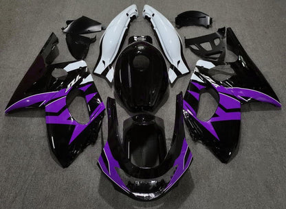 YAMAHA YZF600R (1998-2007) BLACK, PURPLE & WHITE FAIRINGS