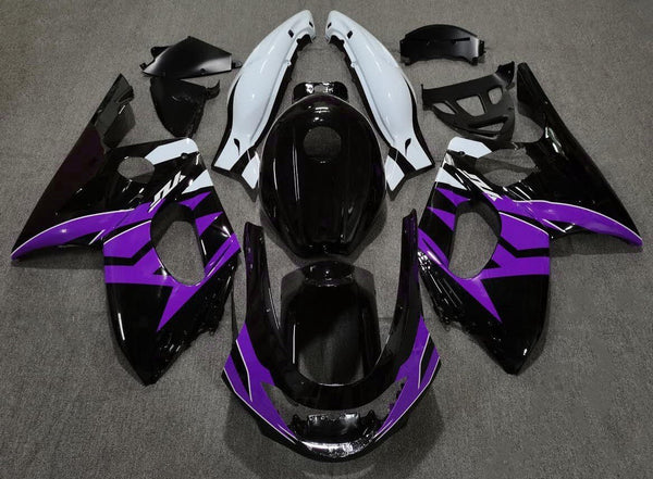 YAMAHA YZF600R (1998-2007) BLACK, PURPLE & WHITE FAIRINGS