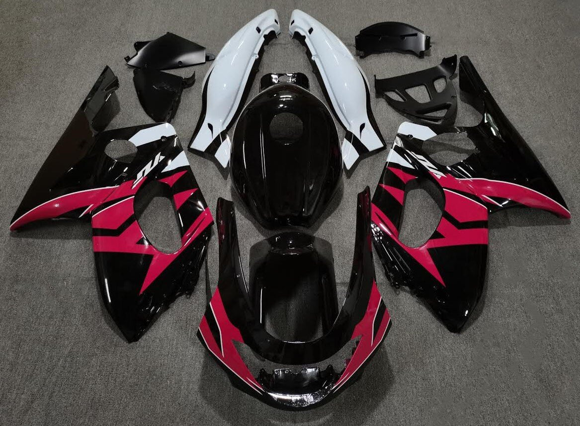 YAMAHA YZF600R (1998-2007) BLACK, RED & WHITE FAIRINGS
