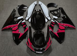 YAMAHA YZF600R (1998-2007) BLACK, RED & WHITE FAIRINGS