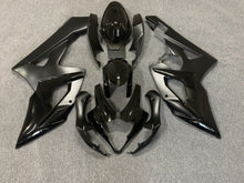 Gloss Black and Matte Black Fairing Kit for a 2005 & 2006 Suzuki GSX-R1000 motorcycle
