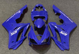 Blue and White Fairing Kit for a 2006, 2007 & 2008 Triumph Daytona 675 motorcycle