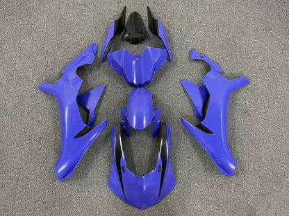 Blue and Black Fairing Kit for a 2015, 2016, 2017, 2018 & 2019 Yamaha YZF-R1 motorcycle.