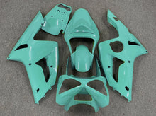 Mint Green Fairing Kit for a 2003 & 2004 Kawasaki ZX-6R 636 motorcycle