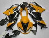 Fairing kit for a Kawasaki Ninja ZX6R 636 (2007-2008) Orange & Black