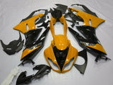 Orange and Black Fairing Kit for a 2007 & 2008 Kawasaki Ninja ZX-6R 636 motorcycle