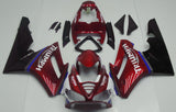 Candy Red, Black, White, Blue and Gray Fairing Kit for a 2009, 2010, 2011 & 2012 Triumph Daytona 675 motorcycle