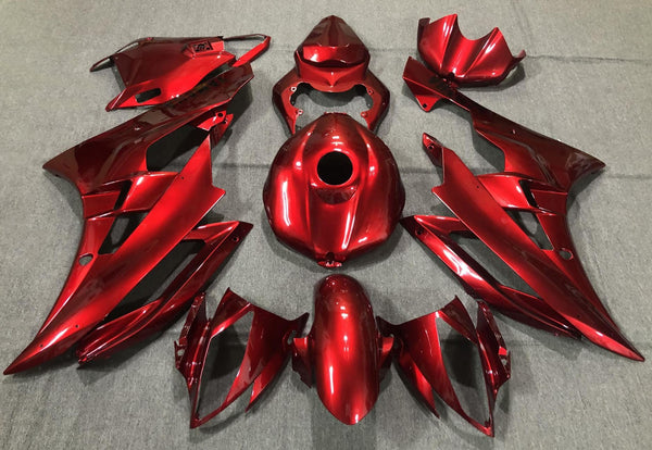 Yamaha YZF-R6 (2006-2007) Red Fairings