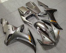 Silver, Dark Silver and Gold Fairing Kit for a 2002 & 2003 Yamaha YZF-R1 motorcycle