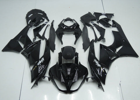 Fairing kit for a Kawasaki Ninja ZX6R 636 (2009-2012) Gloss Black