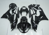 Gloss Black Fairing Kit for a 2009, 2010, 2011 & 2012 Kawasaki Ninja ZX-6R 636 motorcycle