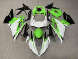 Triumph Daytona 675 (2013-2016) White, Green & Black Fairings