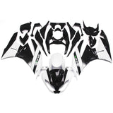 Fairing kit for a Kawasaki Ninja ZX6R 636 (2009-2012) White & Black