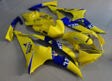 Yellow and Blue Camel Fairing Kit for a 2008, 2009, 2010, 2011, 2012, 2013, 2014, 2015 & 2016 Yamaha YZF-R6 motorcycle