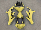 Yellow and Black Fairing Kit for a 2020, 2021 & 2022 Yamaha YZF-R1 motorcycle