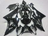 Black Fairing Kit for a 2006 & 2007 Yamaha YZF-R6 motorcycle