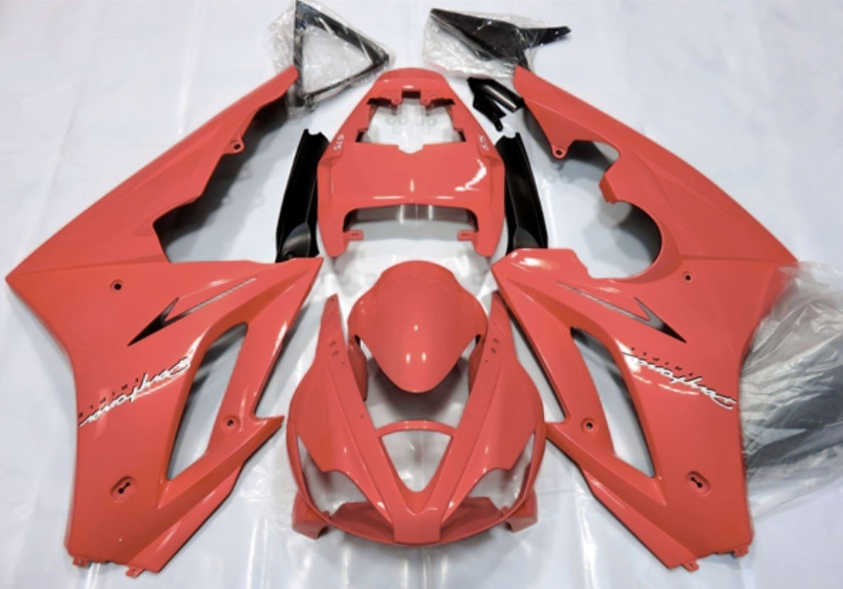 Grapefruit Red Fairing Kit for a 2006, 2007 & 2008 Triumph Daytona 675 motorcycle