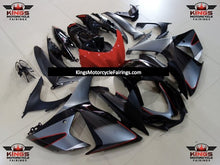 Suzuki GSXR600 (2011-2023) Gray, Black & Red Fairings at KingsMotorcycleFairings.com