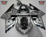 Suzuki GSXR1000 (2000-2002) Gray, Silver & Black Fairings