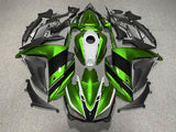 Green, White and Black Fairing Kit for a Yamaha YZF-R3 2015, 2016, 2017 & 2018 motorcycle