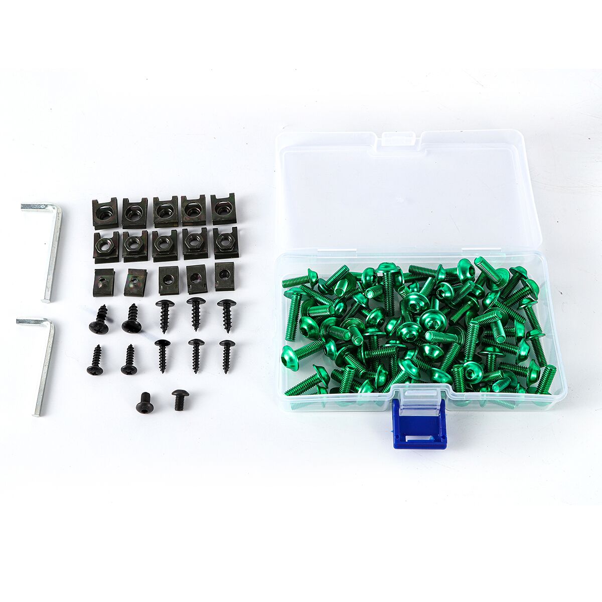 Shop Green Fairing Bolts from KingsMotorcycleFairings.com