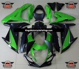 Suzuki GSXR600 (2011-2023) Green, Black & Silver Fairings at KingsMotorcycleFairings.com