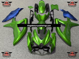 Suzuki GSXR750 (2008-2010) Green, Blue & Black Fairings