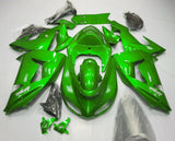 Green Fairing Kit for a 2006 & 2007 Kawasaki ZX-10R motorcycle
