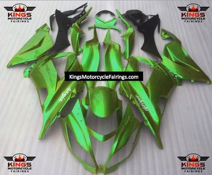 Fairing Kit for a Kawasaki Ninja ZX10R (2016-2020) Green