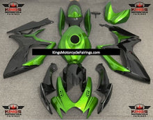 Suzuki GSXR600 (2006-2007) Green & Black Fairings