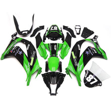 Green and Black Fairing Kit for a 2016, 2017, 2018, 2019 & 2020 Kawasaki Ninja ZX-10R motorcycle