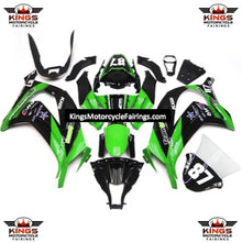 Fairing Kit for a Kawasaki Ninja ZX10R (2016-2020) Green & Black