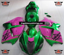 Suzuki GSXR1300 Hayabusa (1999-2007) Green & Pink Fairings