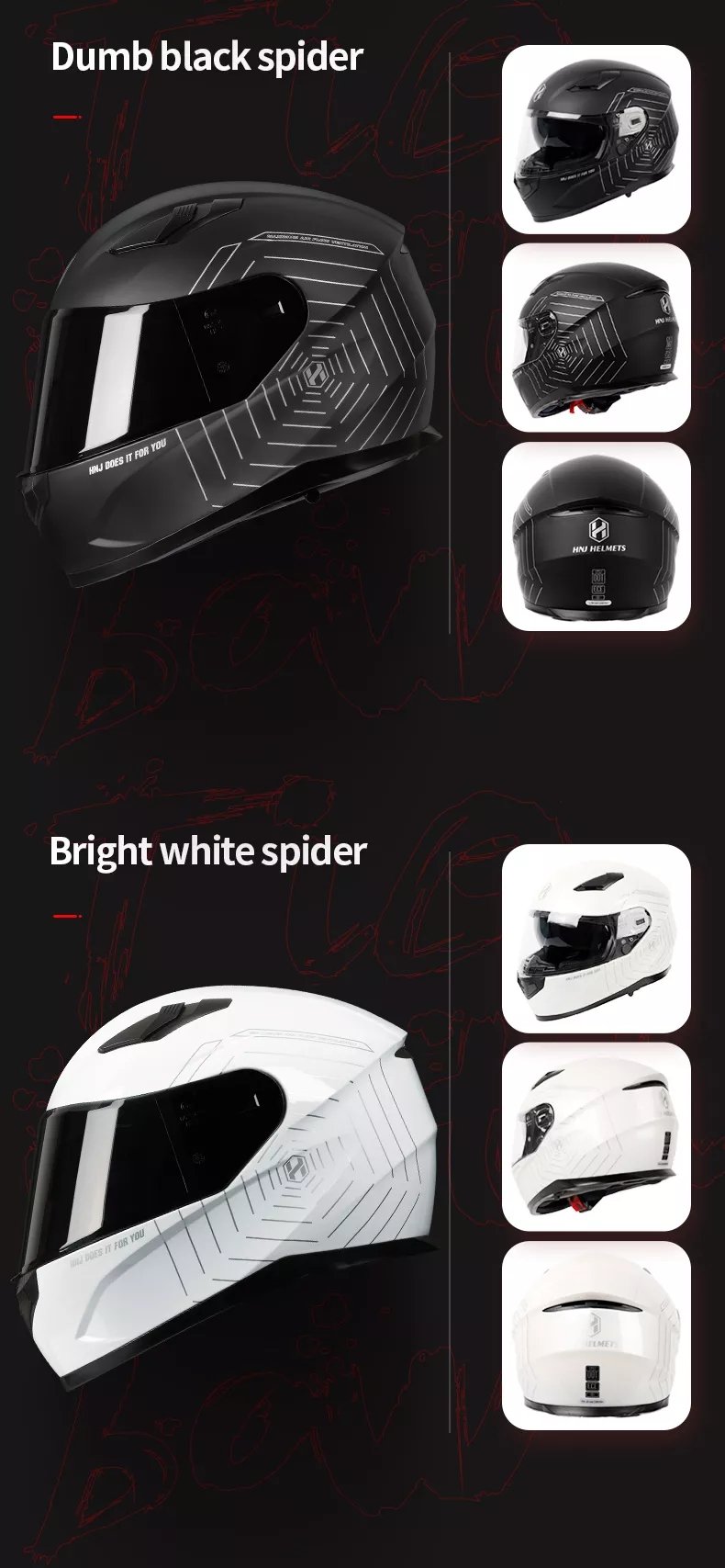 bluish gray motorcycle helmets Nardo Gray HNJ Motorcycle Helmet with Blue Visor